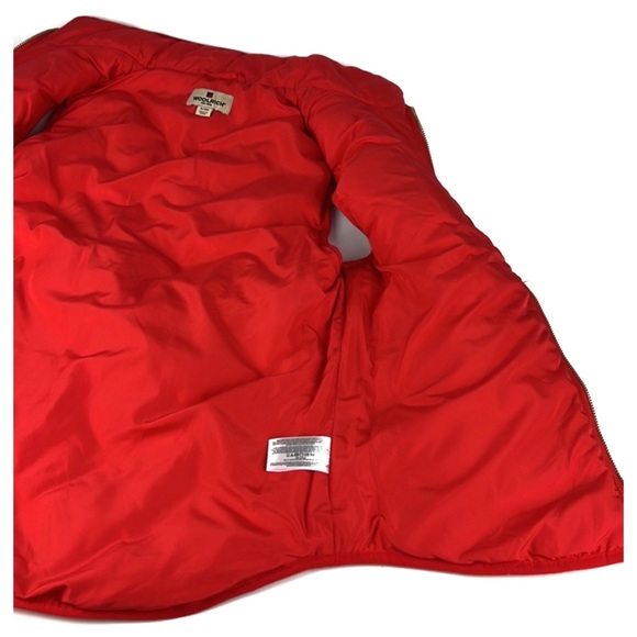 Woolrich Diamond Quilted Down Puffer Vest, Zip Front  Sz: S/CH - Picture 7 of 10